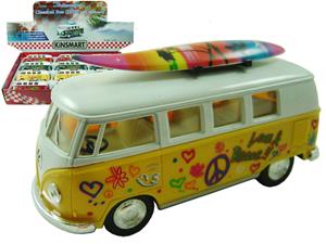 1:32 5" VW CLASSIC BUS WITH SURFBOARD