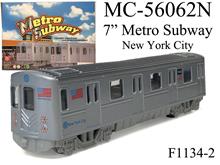 7" METRO SUBWAY -  NEW YORK